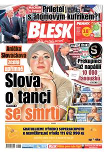 Obálka BLESK - 6.3.2024