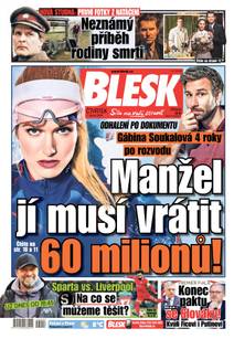 Obálka BLESK - 7.3.2024