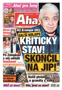 Obálka Aha! - 8.3.2024