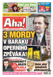 Obálka Aha! - 11.3.2024