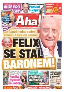 Obálka Aha! - 3.4.2024