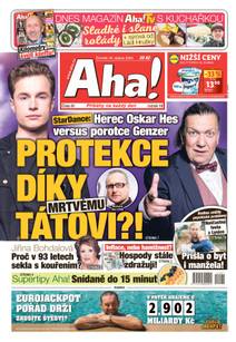 Obálka Aha! - 18.4.2024