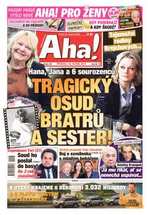 Obálka Aha! - 23.4.2024