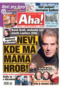 Obálka Aha! - 29.4.2024