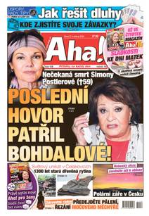 Obálka Aha! - 7.5.2024