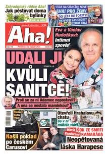 Obálka Aha! - 18.5.2024