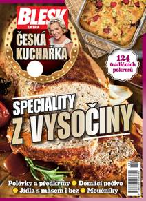 Obálka Česká kuchařka Speciality z Vysočiny