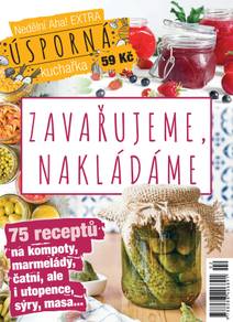 Obálka Nedělní Aha Zavařujeme, nakládáme