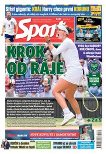 Obálka Sport - 13.7.2024