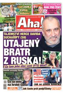 Obálka Aha! - 15.7.2024