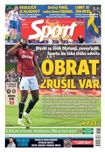 Obálka Sport - 7.8.2024