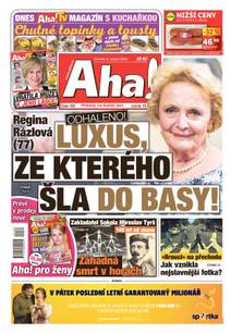 Obálka Aha! - 8.8.2024