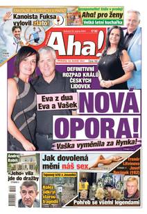 Obálka Aha! - 10.8.2024