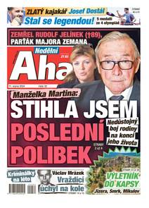 Obálka Nedělní Aha! - 32/2024