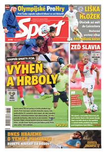 Obálka Sport - 13.8.2024
