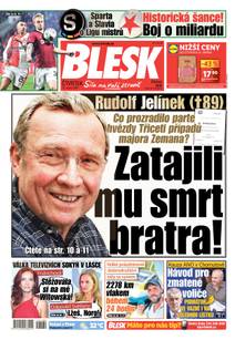 Obálka BLESK - 15.8.2024