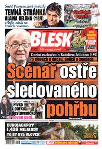 Obálka BLESK - 20.8.2024