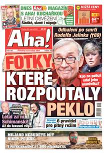 Obálka Aha! - 22.8.2024