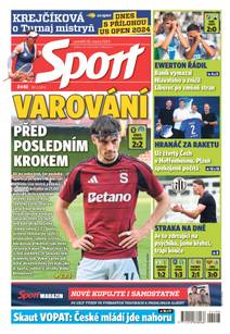 Obálka Sport - 26.8.2024