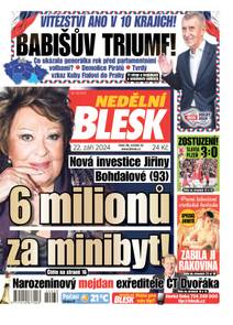 Obálka NEDĚLNÍ BLESK - 38/2024
