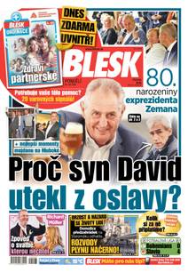 Obálka BLESK - 30.9.2024