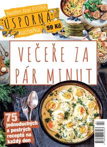 Obálka Nedělní Aha Večeře za pár minut