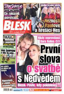 Obálka BLESK - 14.10.2024