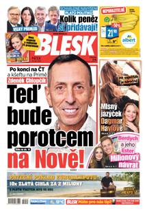 Obálka BLESK - 18.10.2024