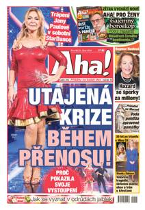 Obálka Aha! - 21.10.2024