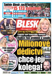 Obálka BLESK - 21.10.2024