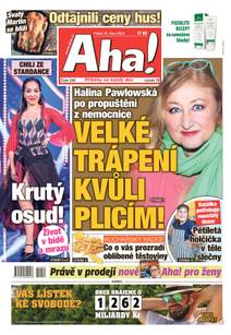 Obálka Aha! - 25.10.2024