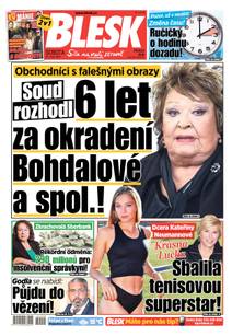 Obálka BLESK - 26.10.2024