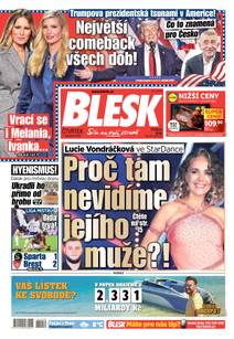 Obálka BLESK - 7.11.2024