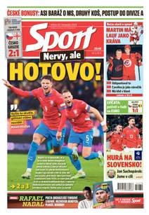 Obálka Sport - 20.11.2024