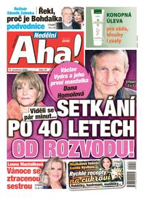 Obálka Nedělní Aha! - 50/2024