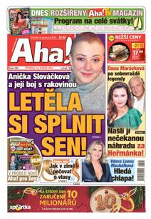 Obálka Aha! - 19.12.2024