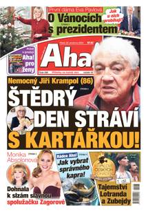 Obálka Aha! - 20.12.2024