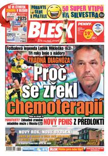 Obálka BLESK - 31.12.2024