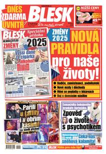Obálka BLESK - 2.1.2025