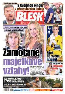 Obálka BLESK - 7.1.2025