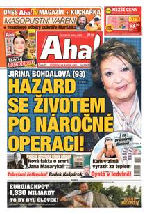 Obálka Aha! - 30.1.2025