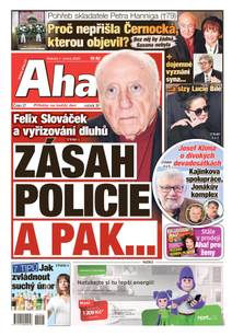 Obálka Aha! - 1.2.2025