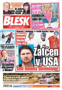 Obálka BLESK - 11.2.2025