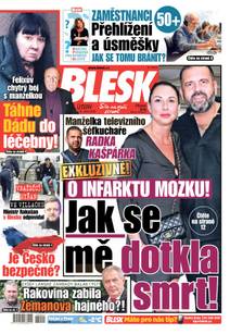 Obálka BLESK - 18.2.2025
