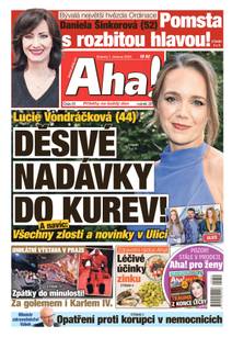 Obálka Aha! - 1.3.2025
