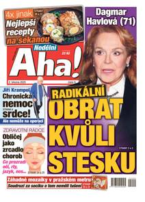 Obálka Nedělní Aha! - 9/2025