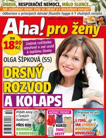 Obálka Aha! pro ženy - 10/2025