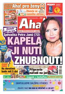 Obálka Aha! - 19.3.2025