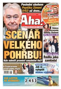 Obálka Aha! - 21.3.2025