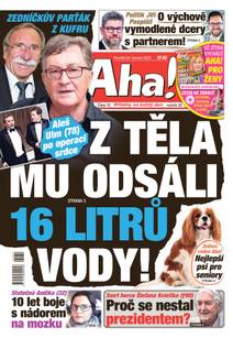 Obálka Aha! - 24.3.2025